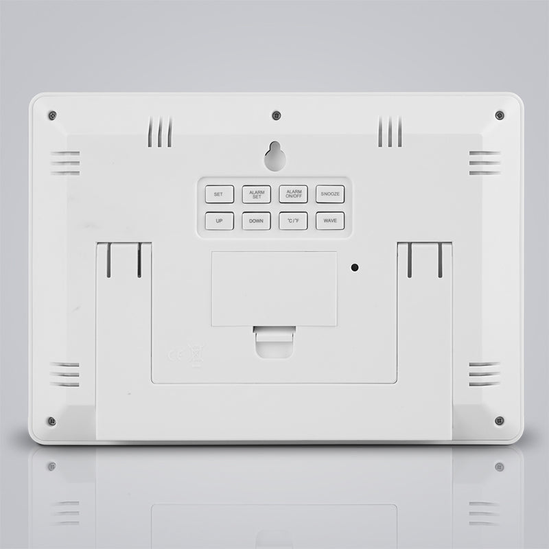 Digital 3530 alarm Temperature and humidity wall clock