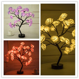 Rose Flower Tree LED Table Lamp