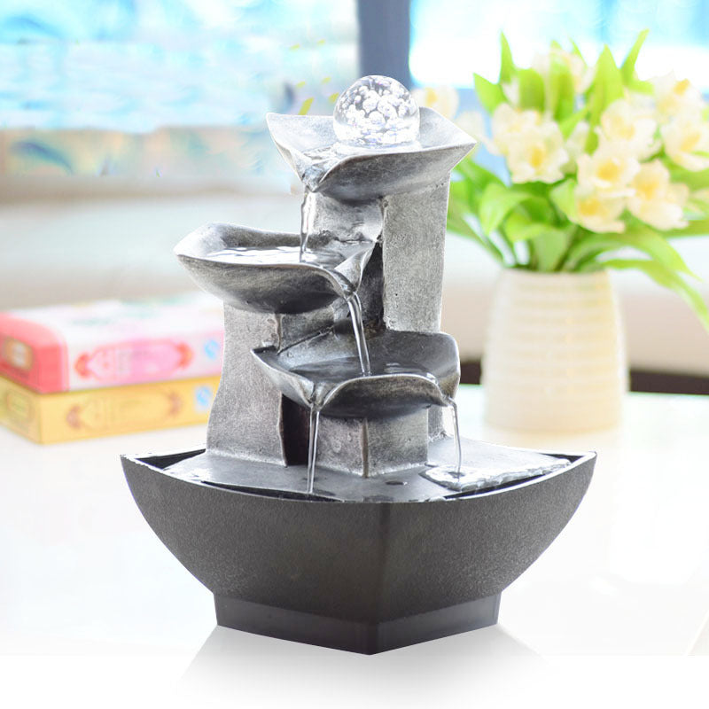 Rockery water fountain crafts



