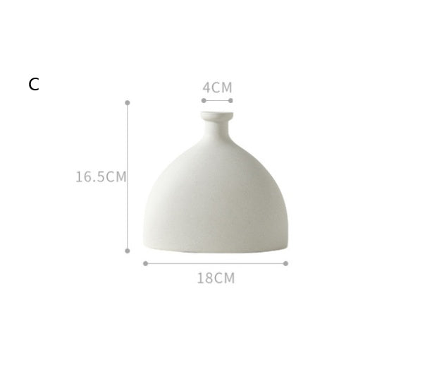 Nordic decoration ceramic vase


