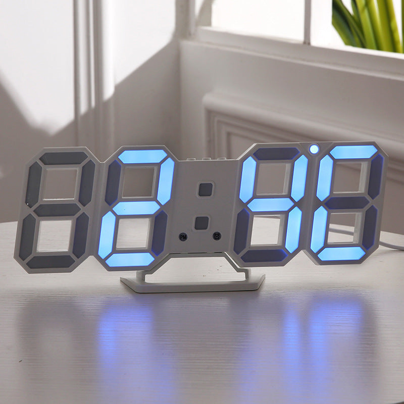 3D LED Wall Digital Clock1