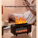  Flame Humidifier Aroma Oil Diffuser 