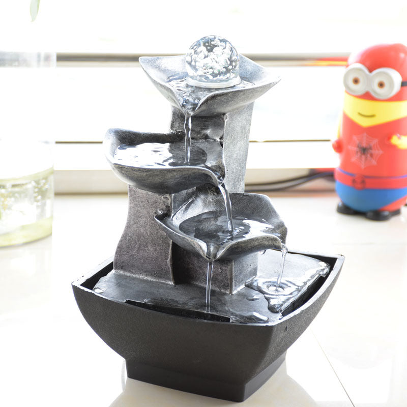 Rockery water fountain crafts


