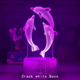 3d led night light