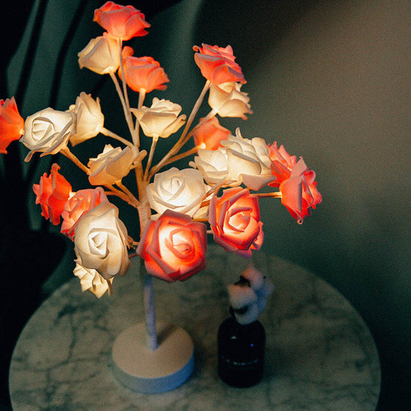 Rose Flower Tree LED Table Lamp