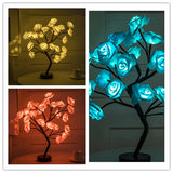 Rose Flower Tree LED Table Lamp