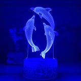 3d led night light