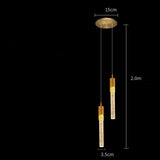 Pendant Bedside Lamp Luxury Crystal Light
