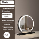 Semicircle Smart Touch Dimming Fill Light Adjustable Mirror