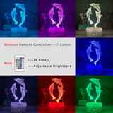 3d led night light