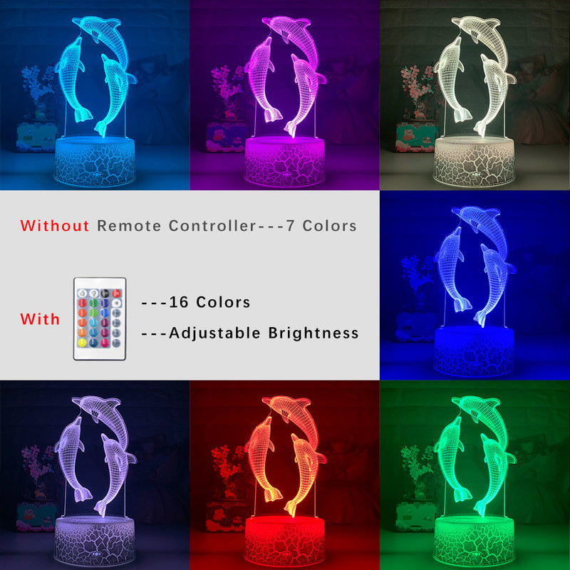 3d led night light