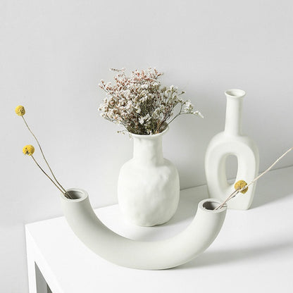 Nordic decoration ceramic vase


