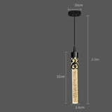 Pendant Bedside Lamp Luxury Crystal Light