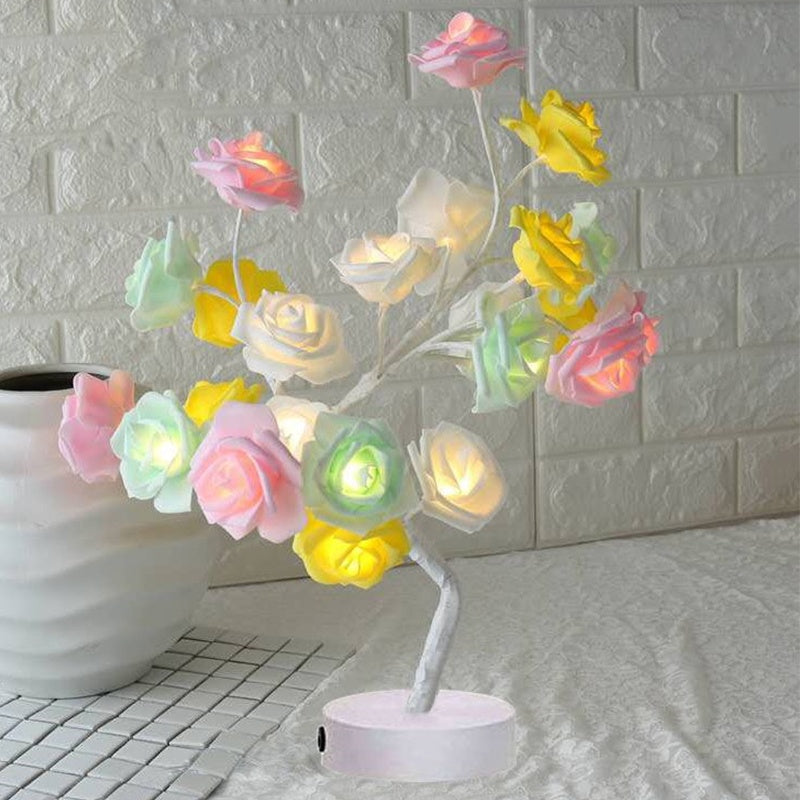 Rose Flower Tree LED Table Lamp