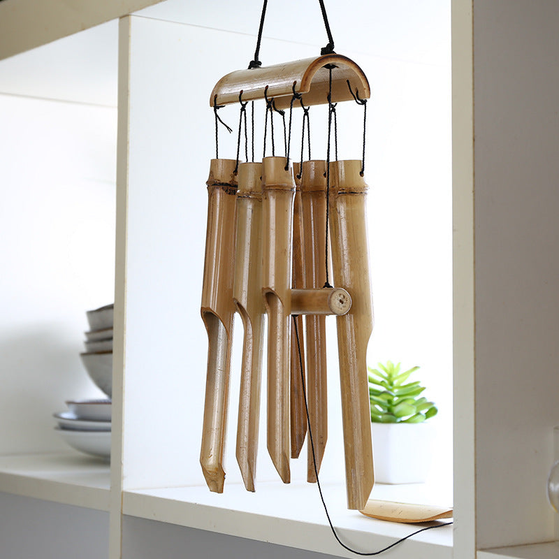 handmade bamboo wind chimes