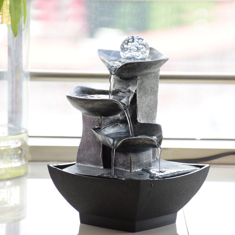 Rockery water fountain crafts


