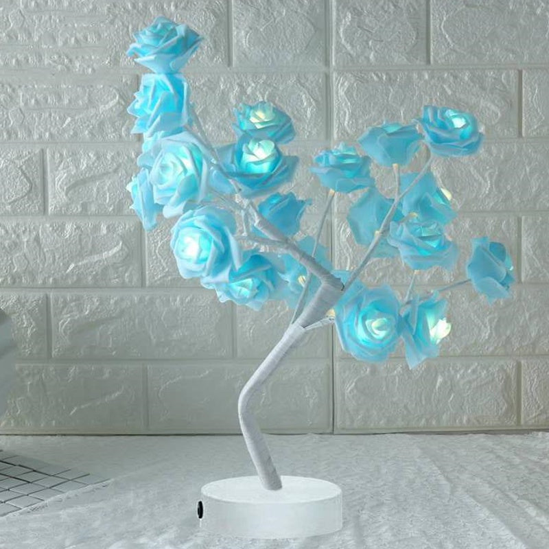 Rose Flower Tree LED Table Lamp