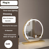 Semicircle Smart Touch Dimming Fill Light Adjustable Mirror