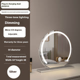 Semicircle Smart Touch Dimming Fill Light Adjustable Mirror