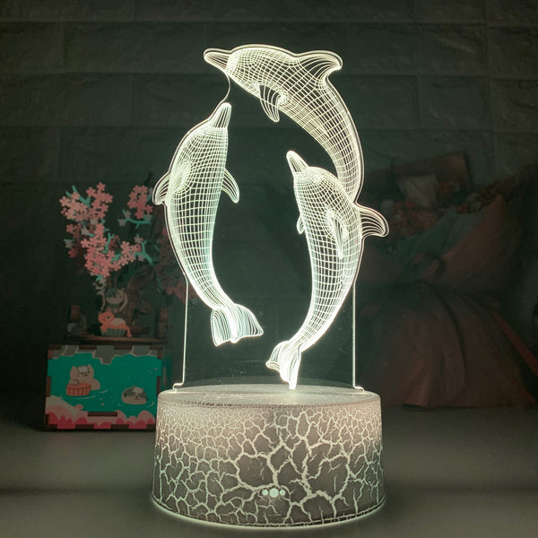 3d led night light