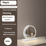 Semicircle Smart Touch Dimming Fill Light Adjustable Mirror