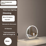Semicircle Smart Touch Dimming Fill Light Adjustable Mirror