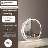 Semicircle Smart Touch Dimming Fill Light Adjustable Mirror