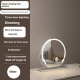 Semicircle Smart Touch Dimming Fill Light Adjustable Mirror