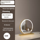Semicircle Smart Touch Dimming Fill Light Adjustable Mirror