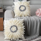 Fashion Modern Style Velvet Stitching Throw Pillows
